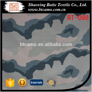 Cloth Material Fabric Textile Polyester Cotton miltary camouflage fabric BT-098