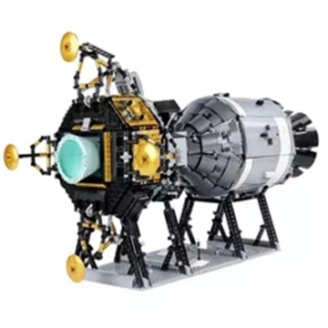 DIY Mould King Star Wars & Apollo 11 Spacecraft Building Sets: Educational LEGO Alternatives