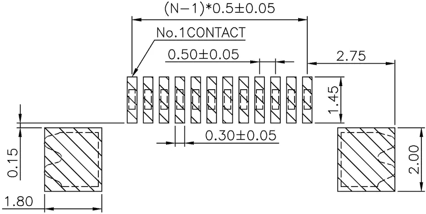 Pull-out underlay connectors