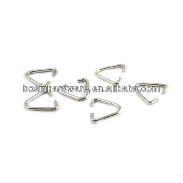 Fashion High Quality Metal Triangle Split Ring