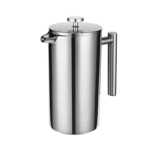 1200/600/350ml Double Layer Insulation Teapot Stainless Steel Coffee Tea Maker with Filter French Press Heat Preservation Mug