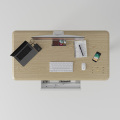 Home Office Electric with Wooden Tabletop Standing Desk