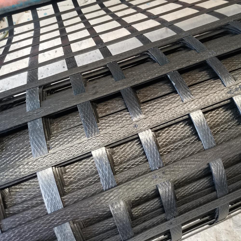 Stahl-Kunststoff-Geogrids für die Haltewand- und Neigung