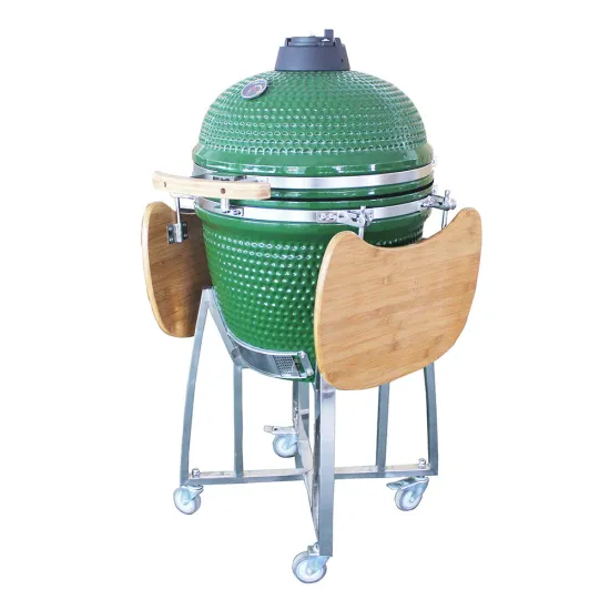 21 Inch Auplex Kamodo Hybrid Grill: Rotisserie BBQ Charcoal Parrillas Kamado