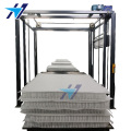 Mattress production roller conveyor