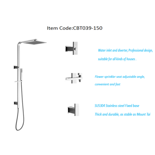 Badezimmer-Regenduschsäulen-Set