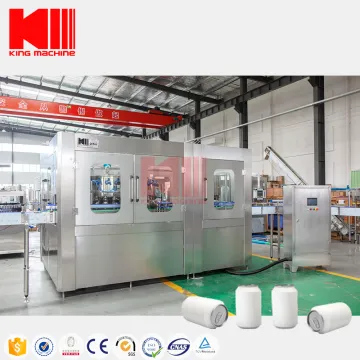 Automatic 1200 Cans Per Hour Energy Drink Can Filling and Seaming Machine