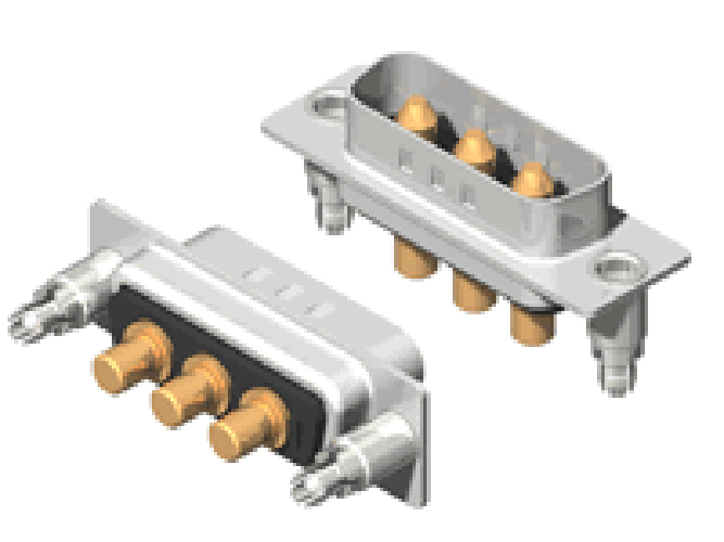 3W3電源D-SUB DIPストレートオスはんだカップ