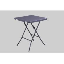 Square Garden Rattan Plastic Folding Table Outdoor