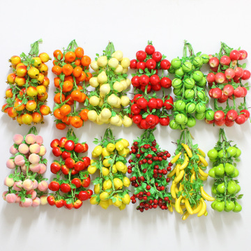 Artificial Fruit Clusters for Kitchen Wall Hanging Decoration