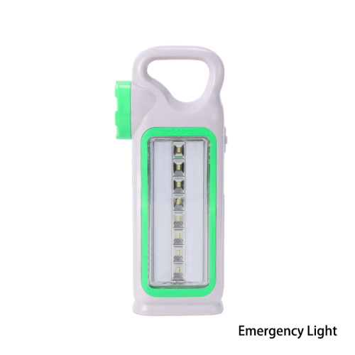 Luz de emergência multifonte de energia recarregável portátil