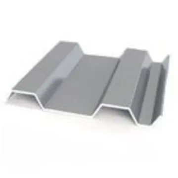 Pedestrian bridge aluminum industrial profile polished
