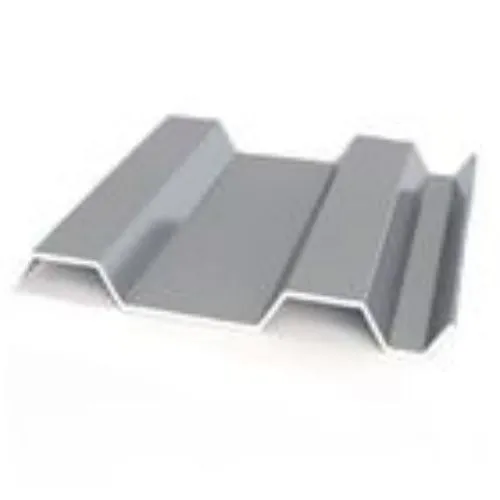 Pedestrian bridge aluminum industrial profile polished