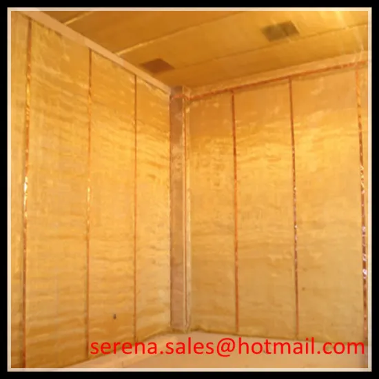 China made red copper emi shielding fabric (high quality)