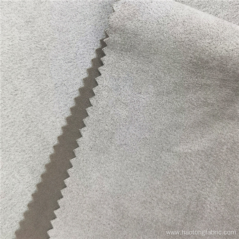 Warm Air Layer Suede Knitting Brushed Winter Fabric