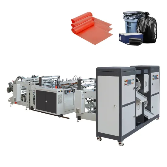 Non-Core Roll Rewinding Bag Making Machine: Creating Plastic Garbage Bags