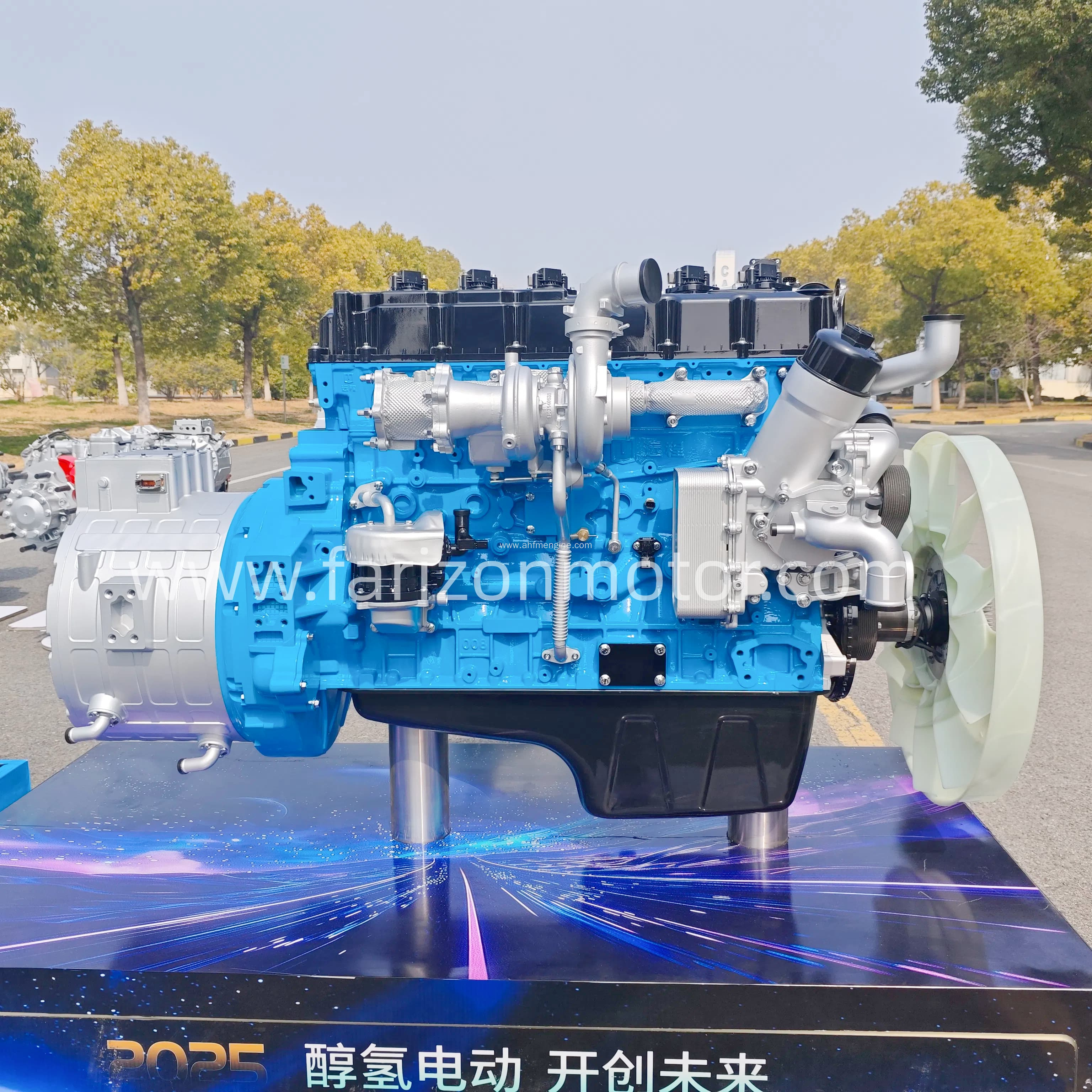 Low-Emission Methanol Power Engine for Clean Power