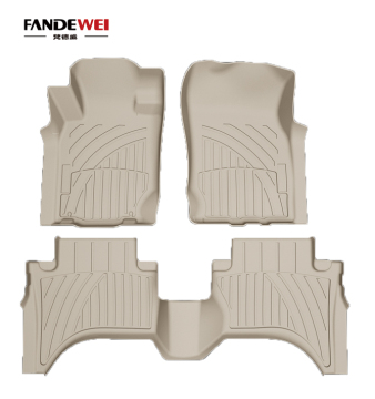 Custom-made with full technical 3D Beige Rubber Cargo Mat Liner sells like hot cakes in Dubai East for BMW 7 Series G11 G12 G70