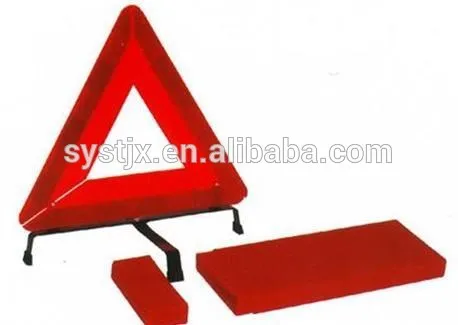 Reflective Sand Warning Triangle