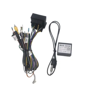 54 Pin Adapter Wiring Harness with CABUS for VW Gol 2019 Car DVD Player