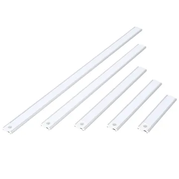 5V Type-C Rechargeable Magnetic Wall Motion Sensor Night Lamp with Voice Control Smart CCT LED Cabinet Light