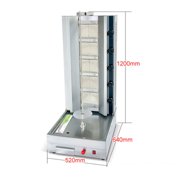 Houplus Gas Burner Doner Kebab Making Machine à vendre