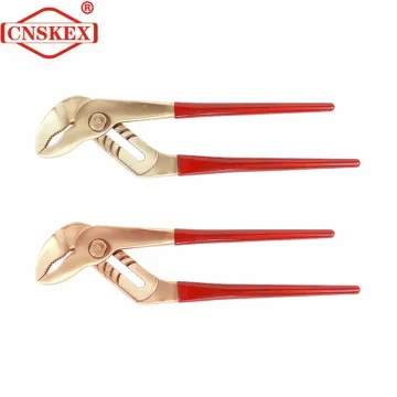 Manual sparkless pliers Groove Joint al-cu 10inch