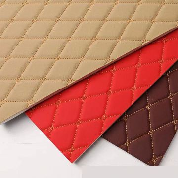 Hot Selling Luxury Waterproof Leather Car Mat Rolls with Anti-Skid Honeycomb Bottom