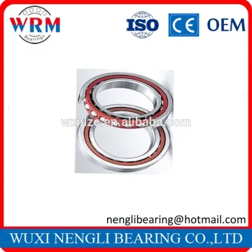 High speed 7206c/ac angular contact ball bearing