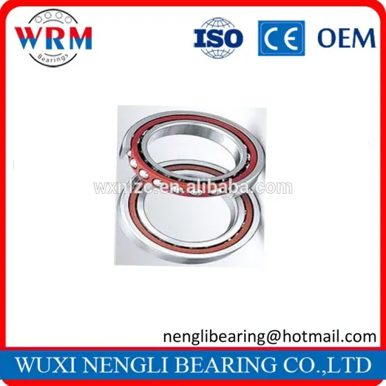 High speed 7206c/ac angular contact ball bearing