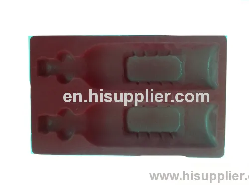 Flocking Tray Flocking Thermoformed Plastic Tray Flocking Blister Tray 
