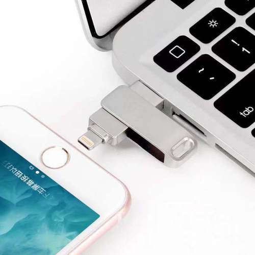 Pen drive128Gb Ios Swivel Flash Drive For Phone