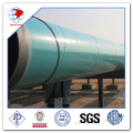 ASTM A53 Gr.b acier pipe avec FBE enduit AWWAC213.