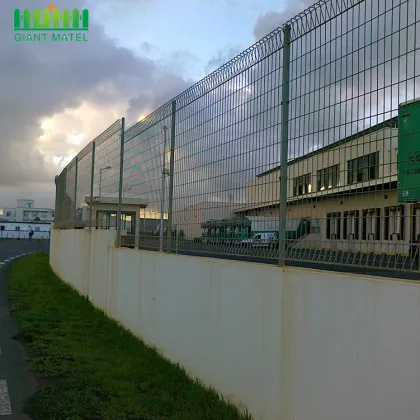 Welded DD-Fence Roll Top BRC Wire Mesh Fence