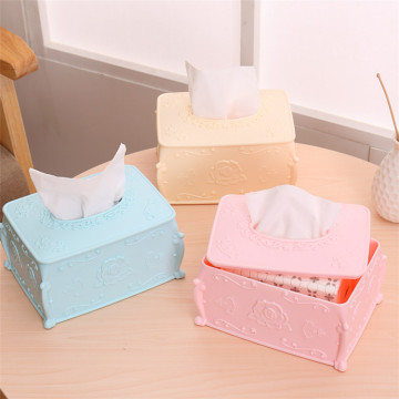 High-grade European Rhinestone Decoration Square Paper Box