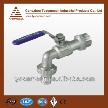 Tysonmech hot sale water mouth ball valve faucet