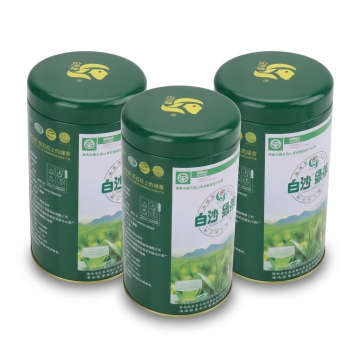 Custom Cylindrical Tea Metal Tin