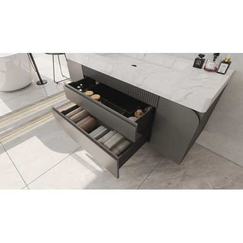 Шкафы в ванной комнате, созданные в современном стиле