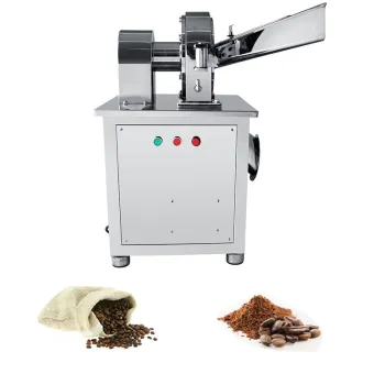 Automatic Leaf Crushing Machine Commercial Auto Dry Tea Pulverizer Crusher Leaves Powder Milling Machinery Cheap Price for Sale