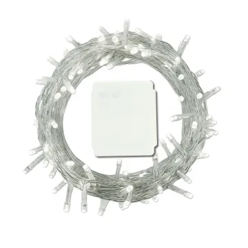 Warm White lichterkette AA 200 Led String Fairy Lights clear Wire 20m Battery Powered Christmas Lights