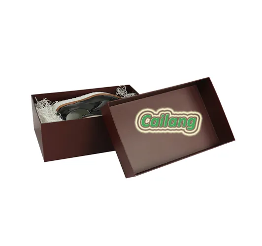 Two Piece Shoe Gift Boxes With Tissue Paper