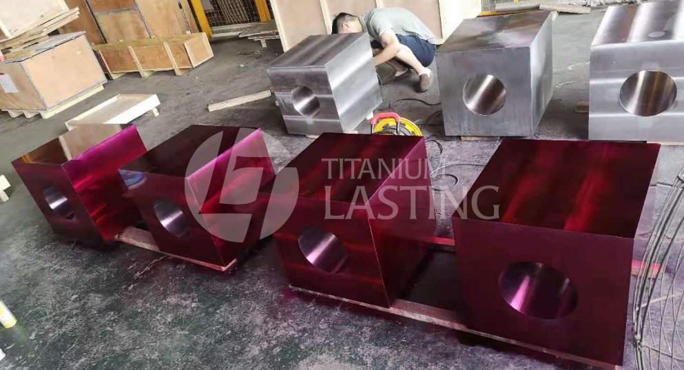 forged Titanium Gr12 Blocks