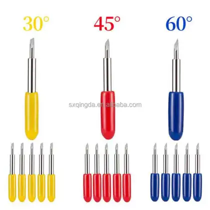 Vinyl Cutting Blades for Roland, Summa, and Mimaki Plotters - 45°/30°/60°
