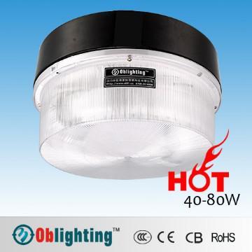 PC Round Shade induction ceiling lamp 40w electrodeless light