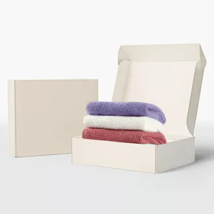 Custom Wholesale Clothing Folding Packaging Boxes for Baby Clothing Sets and Gift Boxes