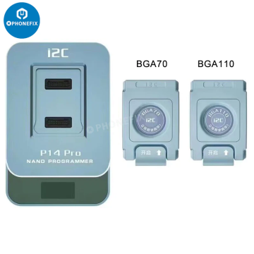I2C P14 Pro BGA110 BGA70 Nand Programmer For iPhone 6S-13Pro Max