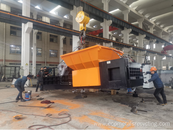 Automatic Hydraulic Steel Cans Baler Pressing Machine