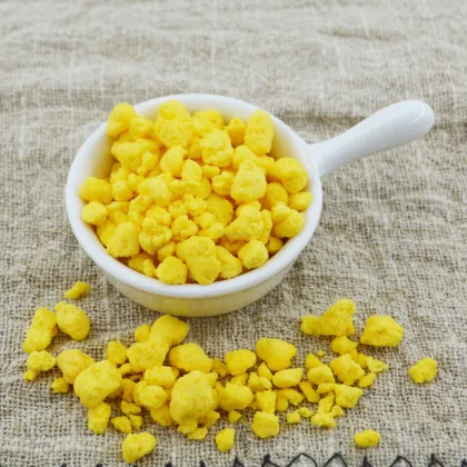 Air Dried Egg Yolk Cubes Yellow Pure Egg