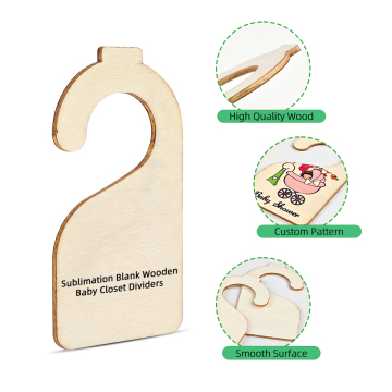 Custom Sublimation Baby Milestone Clothing Dividers for Nursery Closet