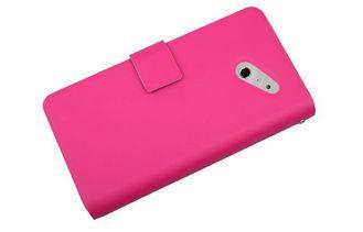 Purple Huawei Leather case Phone Wallet Cover For Huawei As